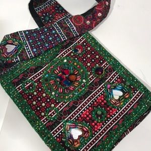 Handmade shoulder bag
